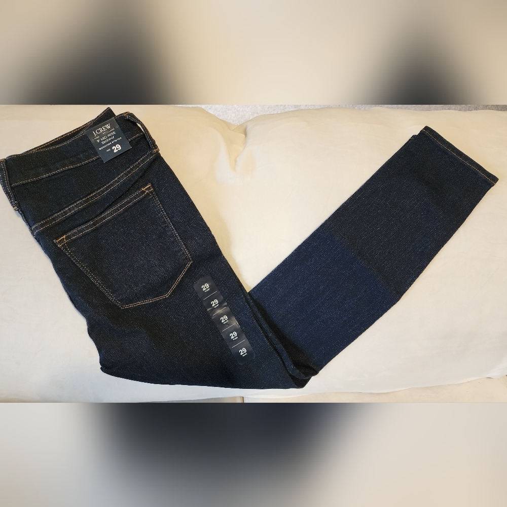 NWT J Crew Mid Rise Skinny Jean sz 29
